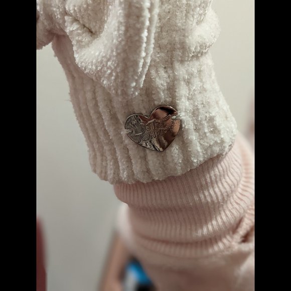 Betsey Johnson White/Cream Gloves with Oversized Bow Size OS - Picture 4 of 4